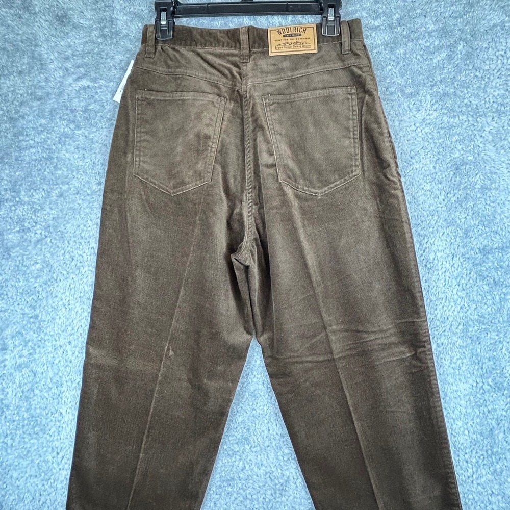 Vintage Woolrich Womens Brown Corduroy Pants Size 8 Outdoor‎ Clothing NWT - Picture 5 of 13